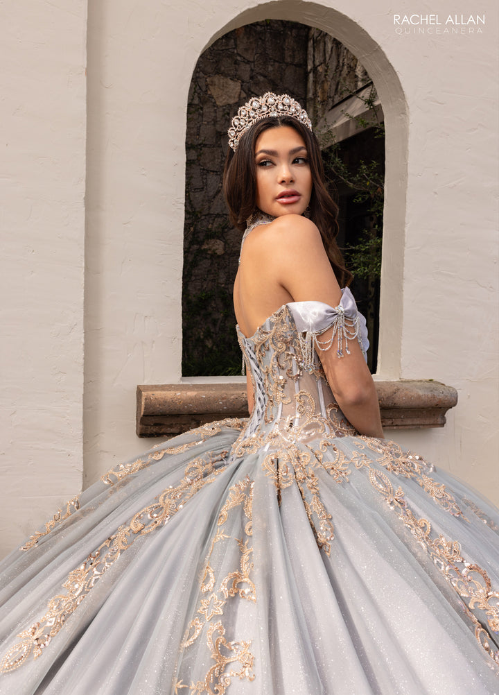 Off Shoulder Quinceanera Dress by Rachel Allan RQ2230