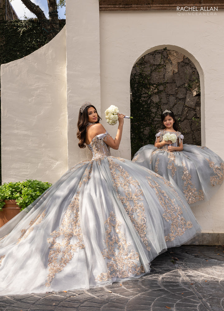 Off Shoulder Quinceanera Dress by Rachel Allan RQ2230