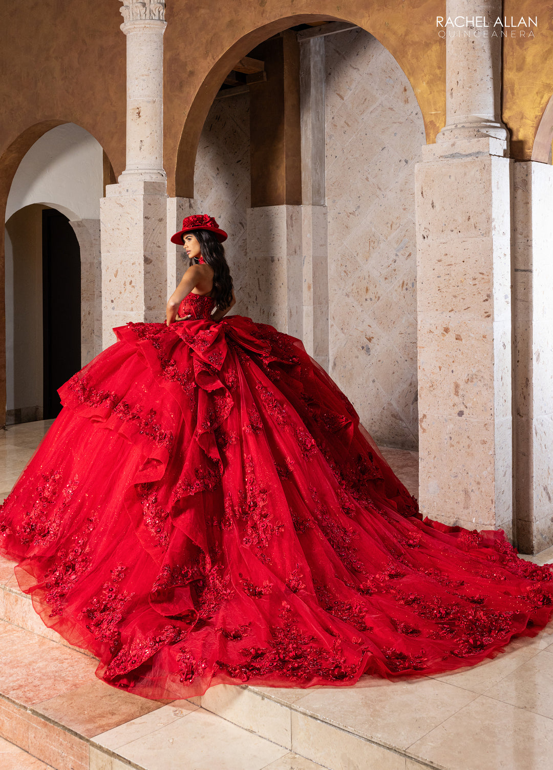 Strapless Quinceanera Dress by Rachel Allan RQ2241