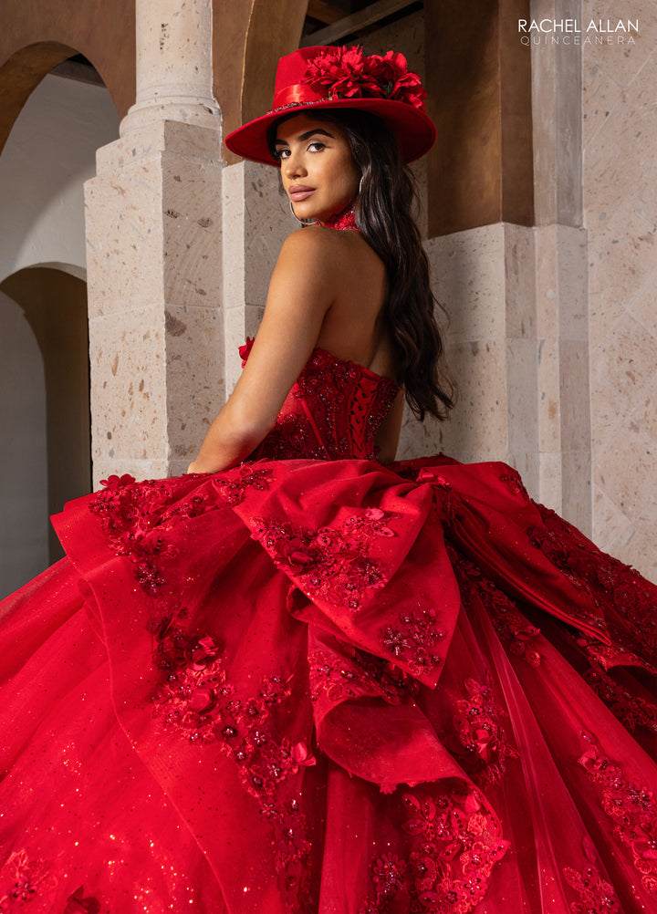 Strapless Quinceanera Dress by Rachel Allan RQ2241