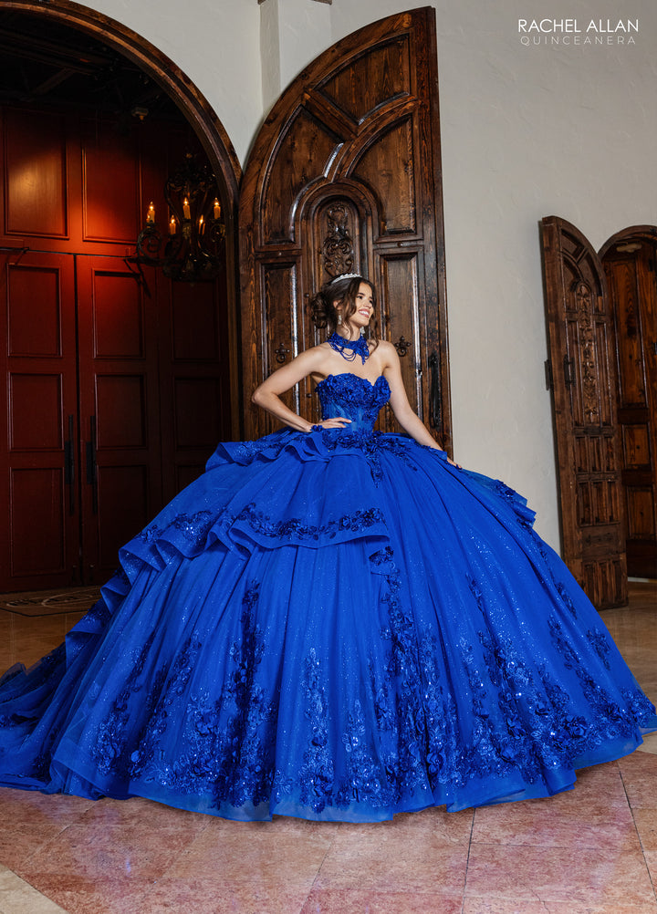 Strapless Quinceanera Dress by Rachel Allan RQ2241