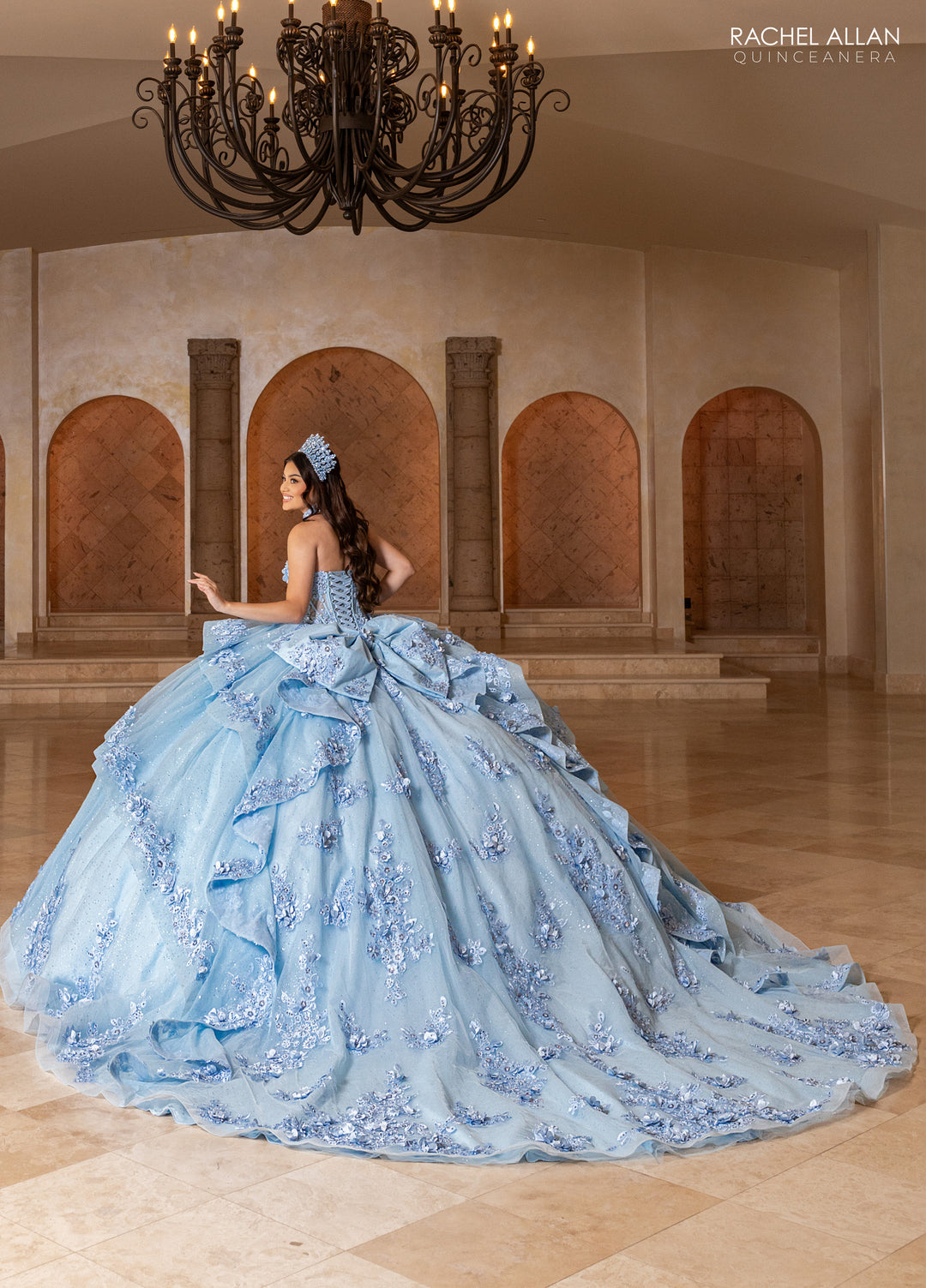 Strapless Quinceanera Dress by Rachel Allan RQ2241