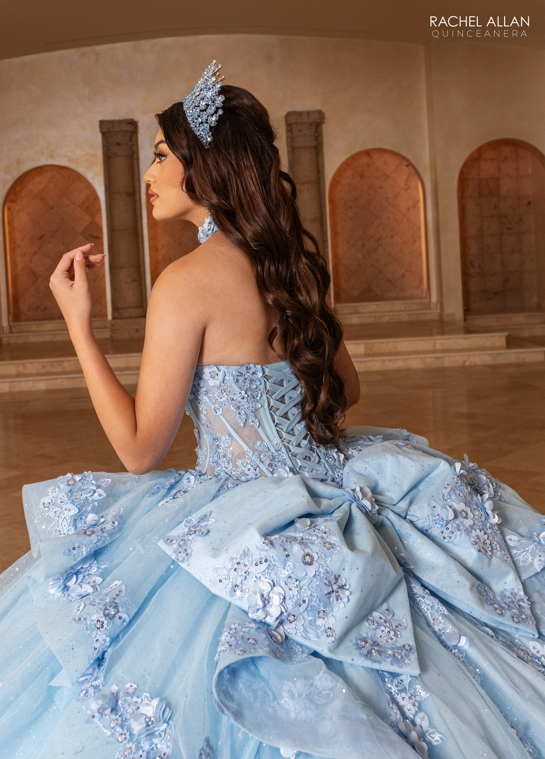 Strapless Quinceanera Dress by Rachel Allan RQ2241