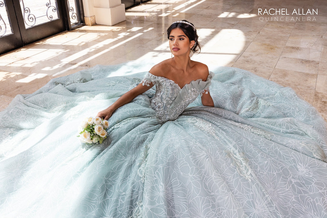 Off Shoulder Quinceanera Dress by Rachel Allan RQ2246