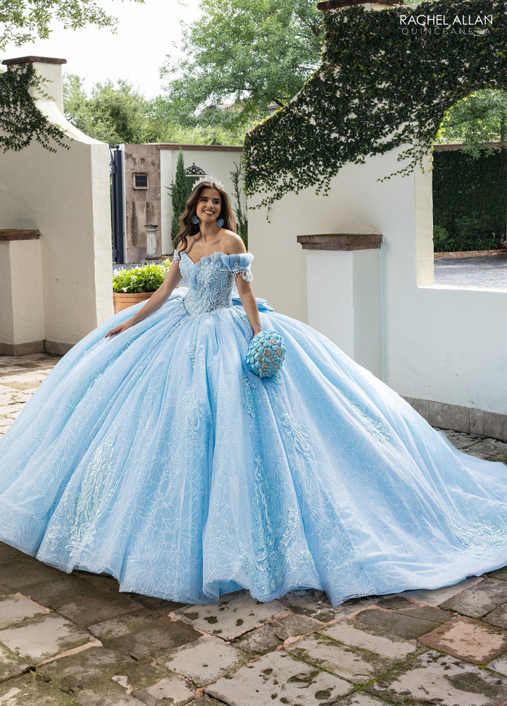Off Shoulder Quinceanera Dress by Rachel Allan RQ2246