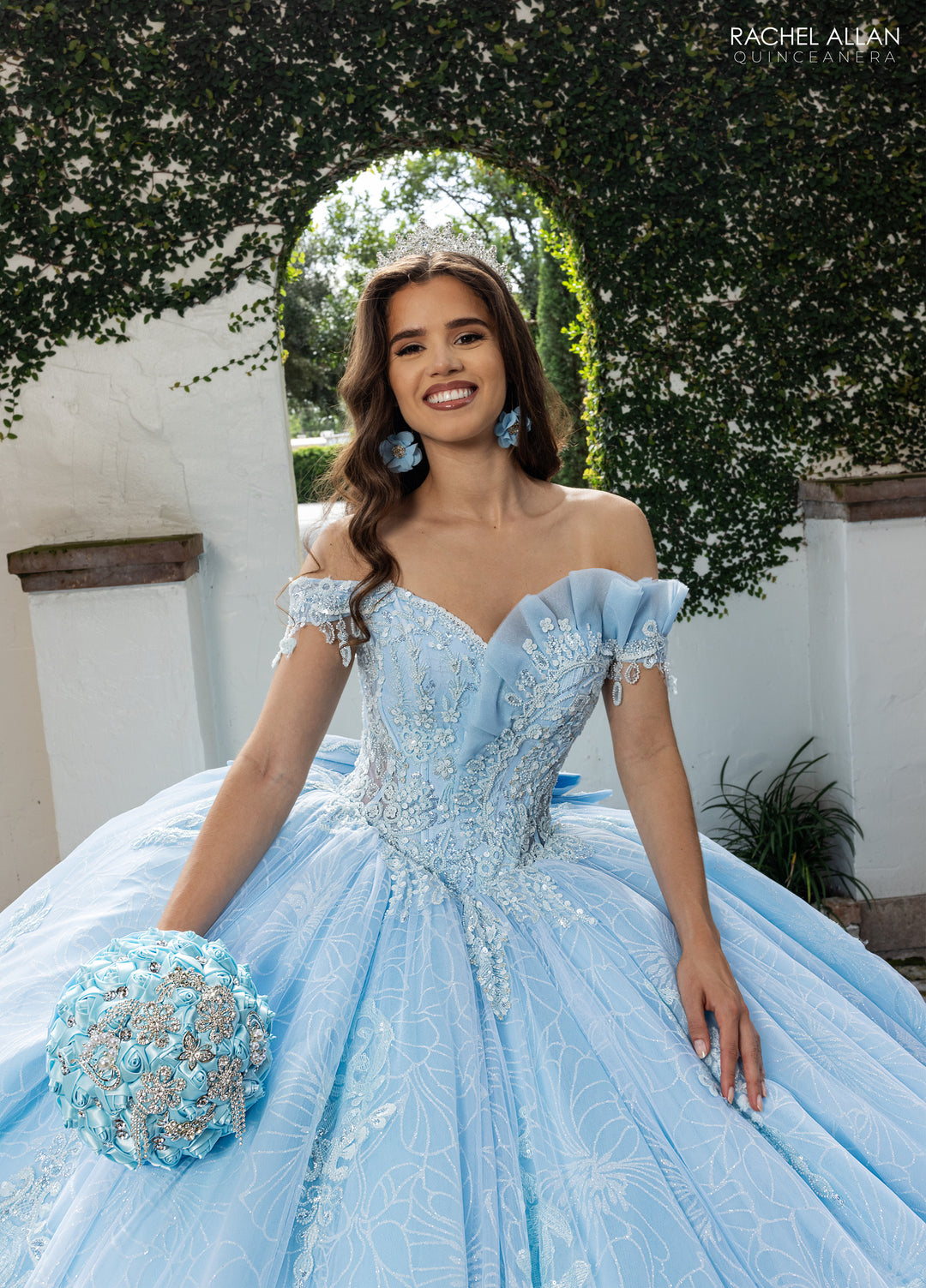Off Shoulder Quinceanera Dress by Rachel Allan RQ2246
