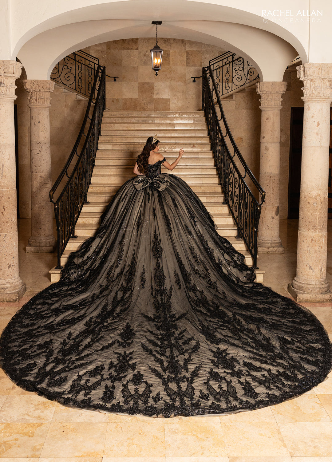 Off Shoulder Quinceanera Dress by Rachel Allan RQ2247