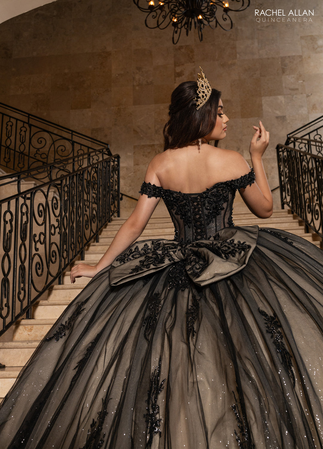 Off Shoulder Quinceanera Dress by Rachel Allan RQ2247