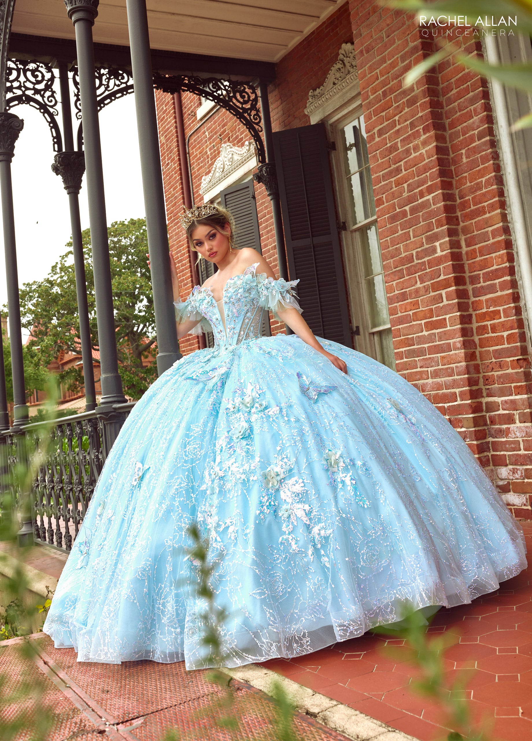 3D Butterflies Quinceanera Dress by Rachel Allan RQ3149 – ABC Fashion