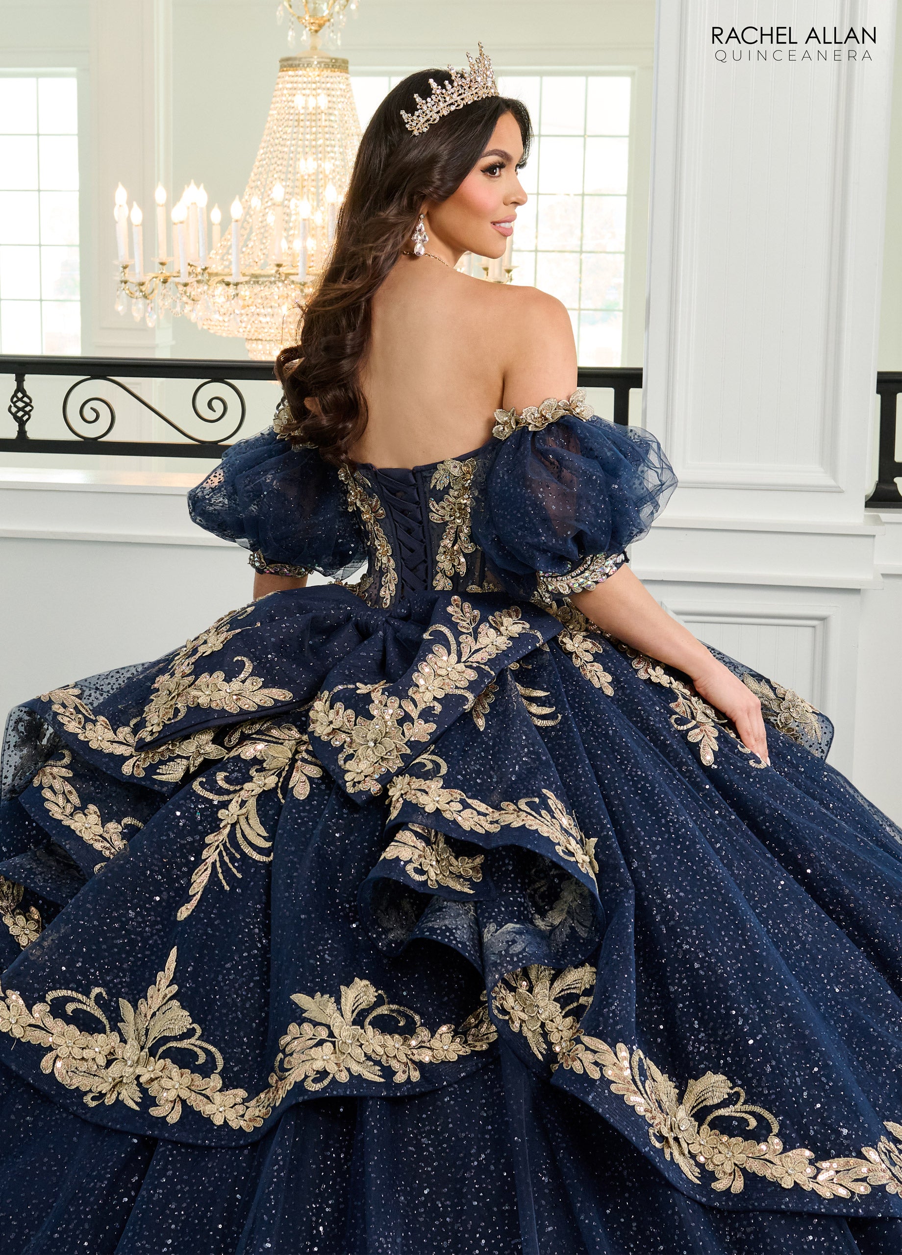 Puff Sleeve Quinceanera Dress by Rachel Allan RQ3153 – ABC Fashion