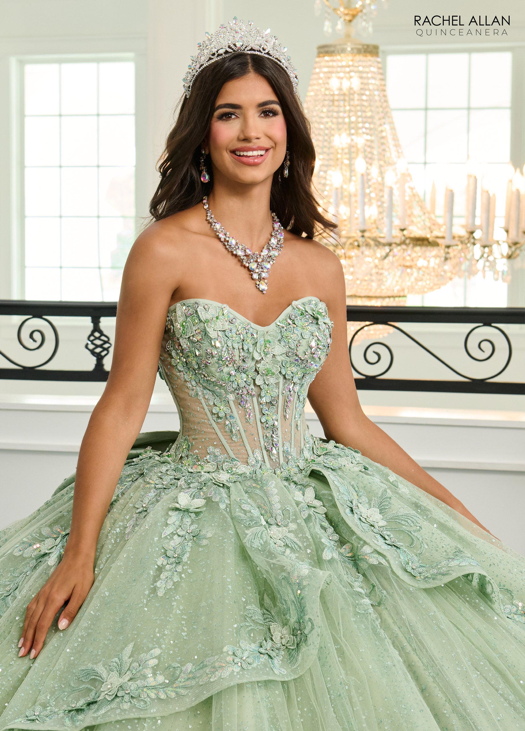Puff Sleeve Quinceanera Dress by Rachel Allan RQ3153 – ABC Fashion