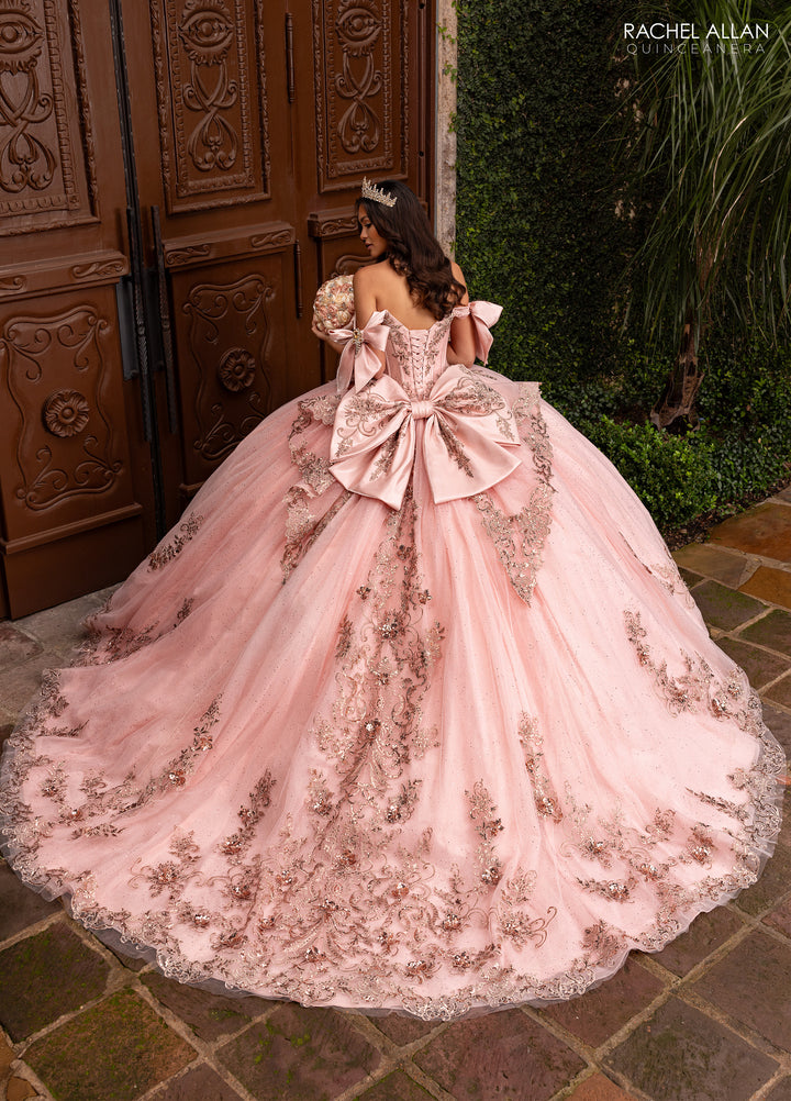 Off Shoulder Quinceanera Dress by Rachel Allan RQ3155