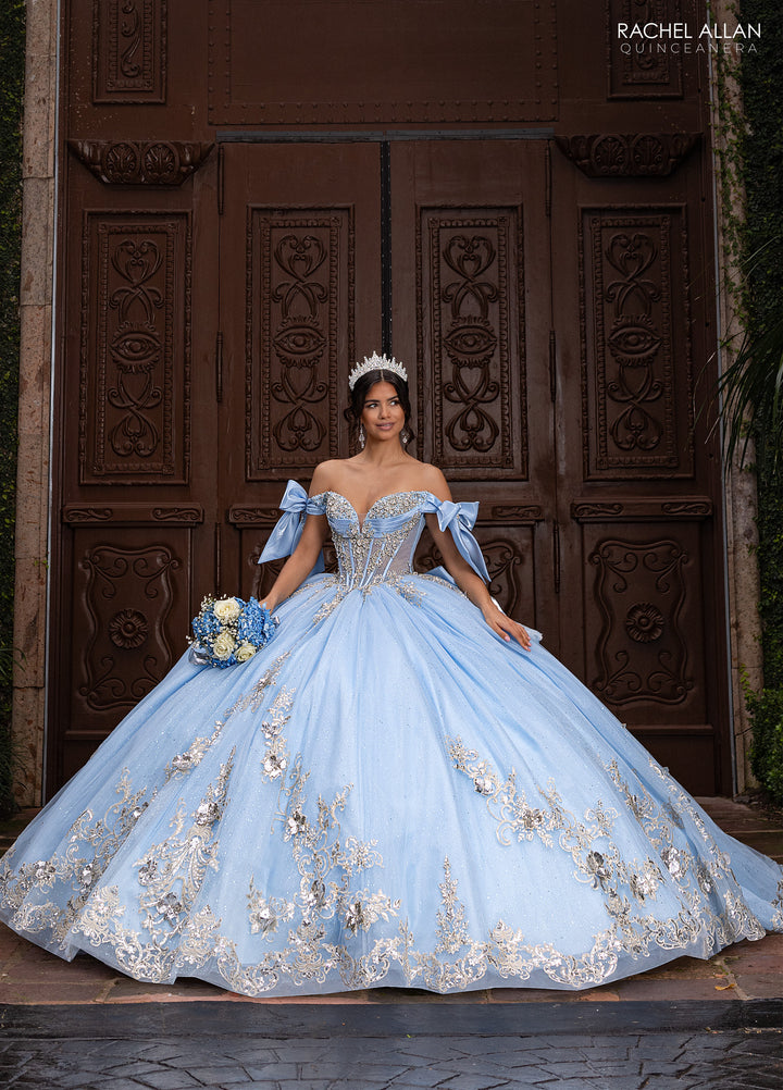 Off Shoulder Quinceanera Dress by Rachel Allan RQ3155