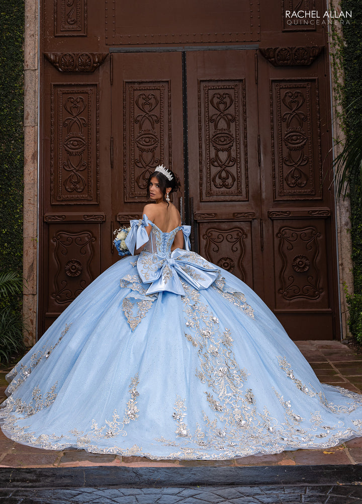 Off Shoulder Quinceanera Dress by Rachel Allan RQ3155
