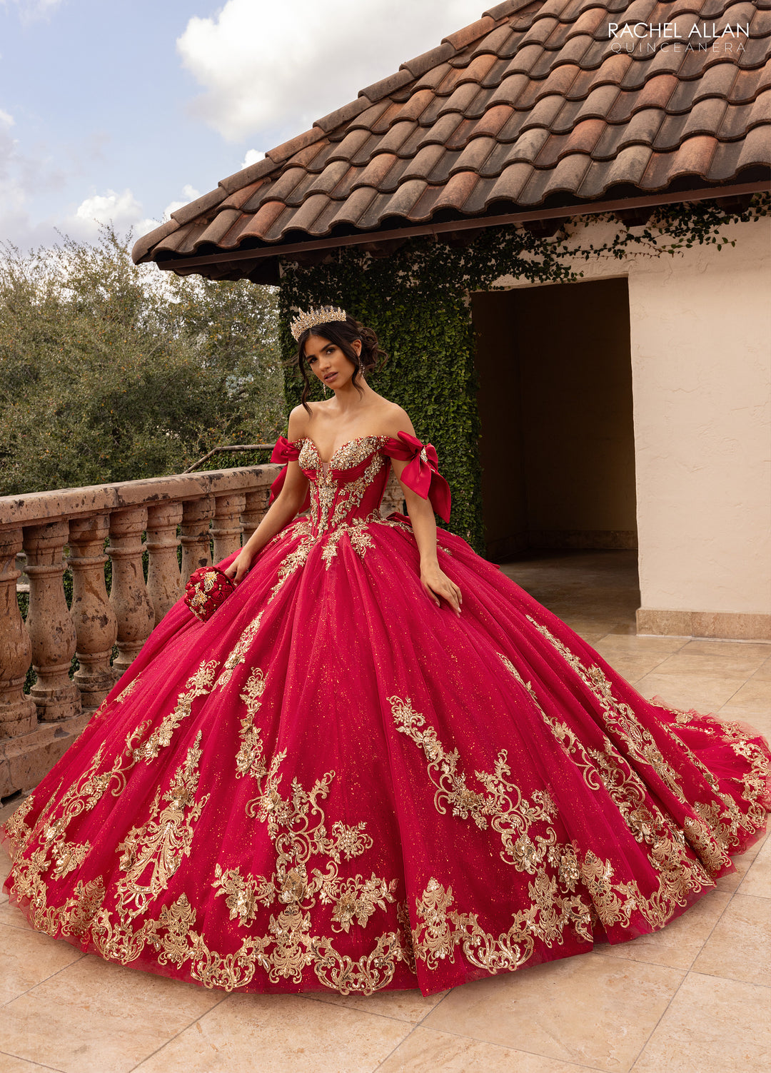 Off Shoulder Quinceanera Dress by Rachel Allan RQ3155