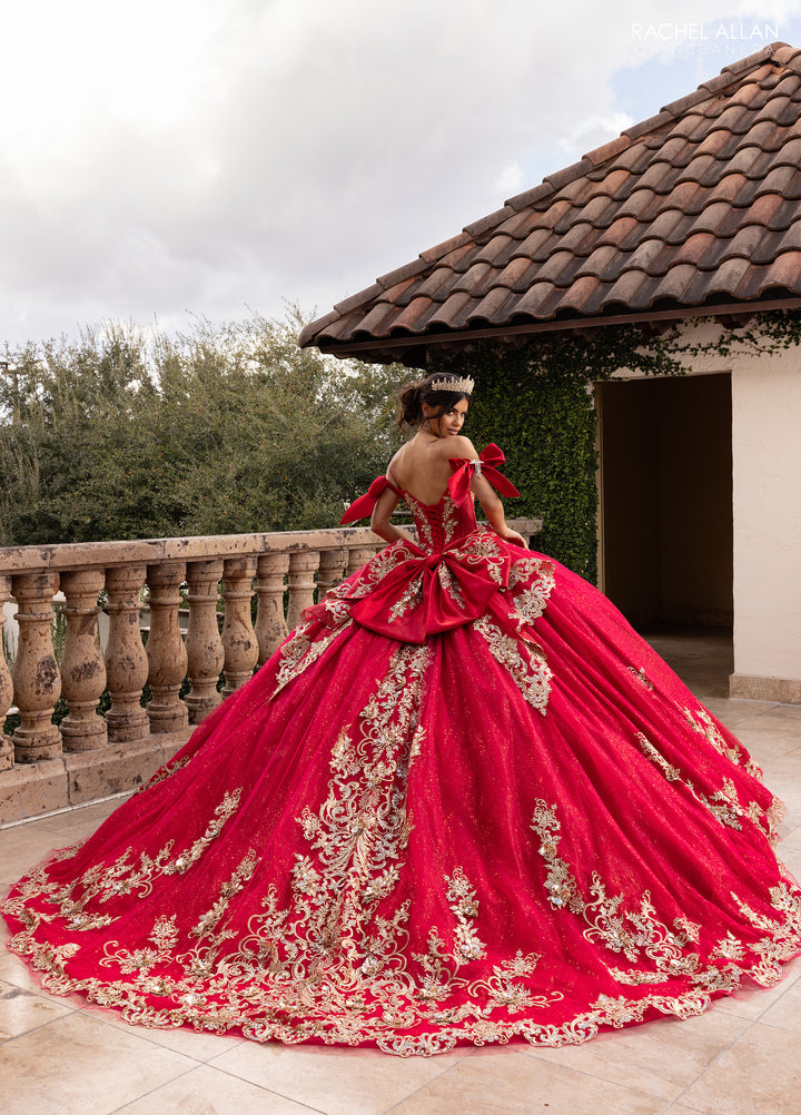 Off Shoulder Quinceanera Dress by Rachel Allan RQ3155