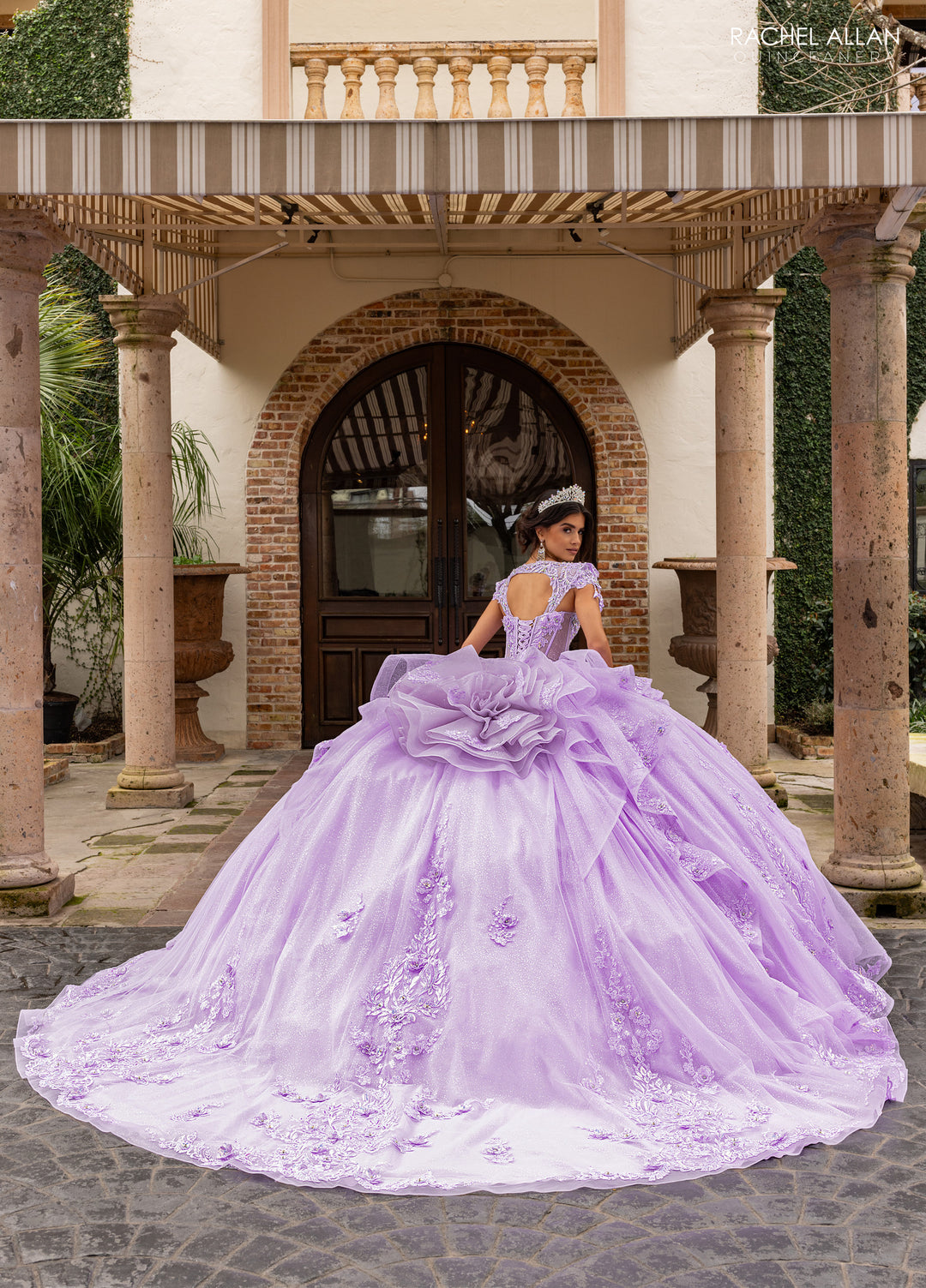 Cap Sleeve Quinceanera Dress by Rachel Allan RQ3163