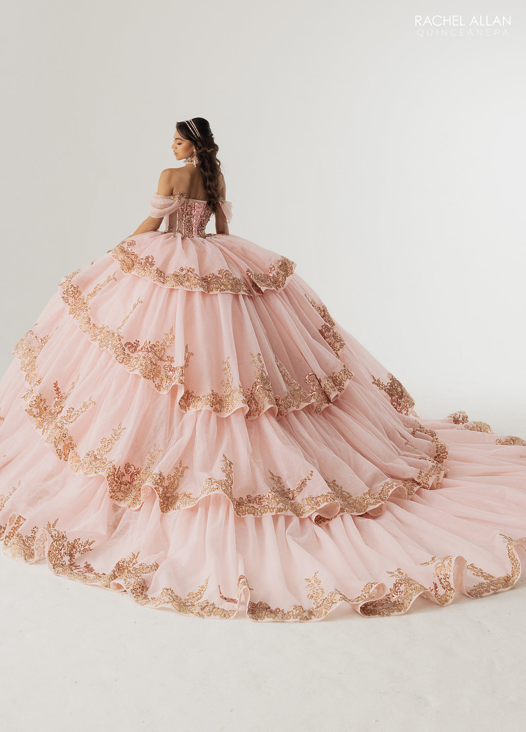 Off Shoulder Quinceanera Dress by Rachel Allan RQ3175