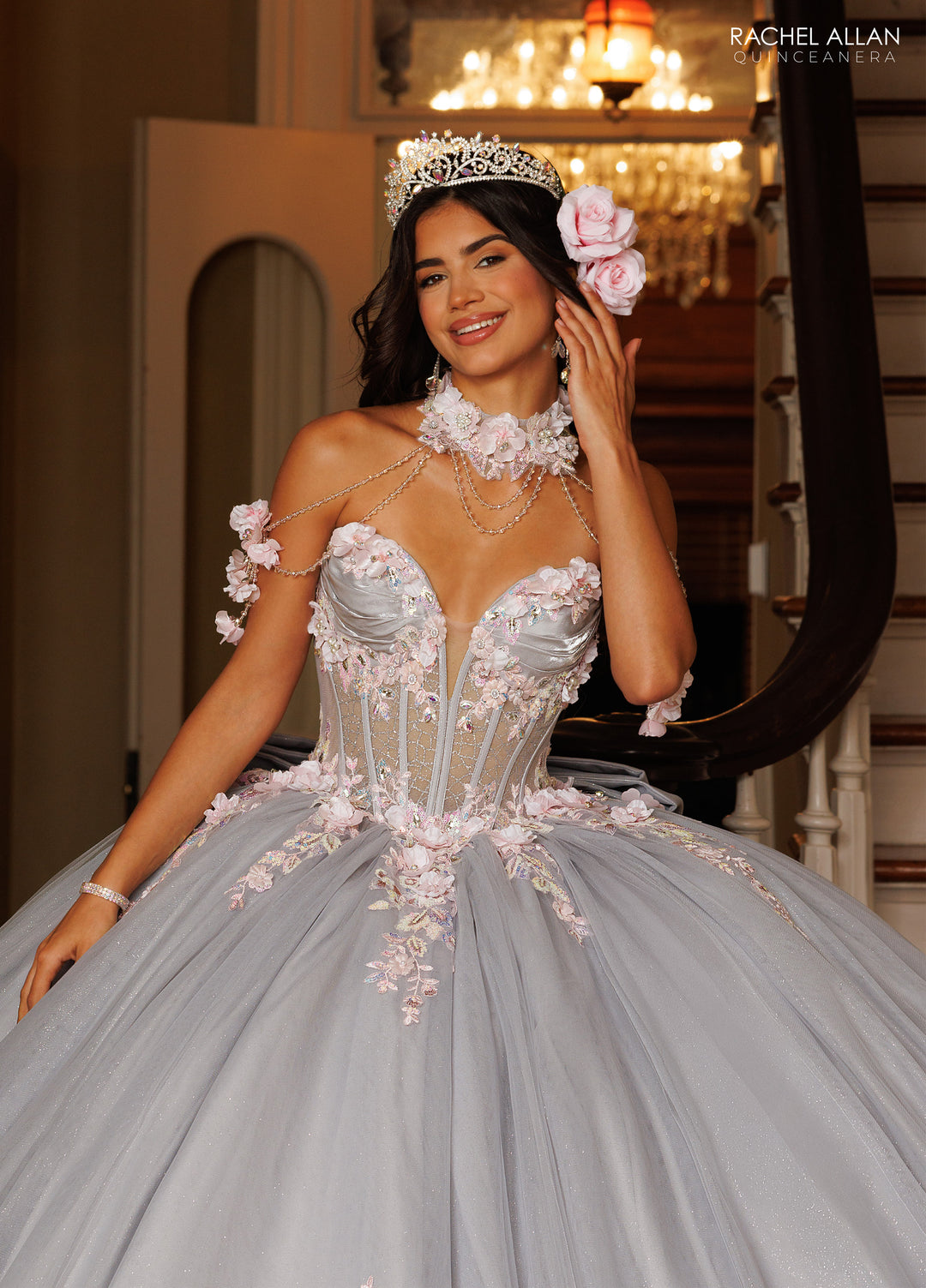 Choker Quinceanera Dress by Rachel Allan RQ3184