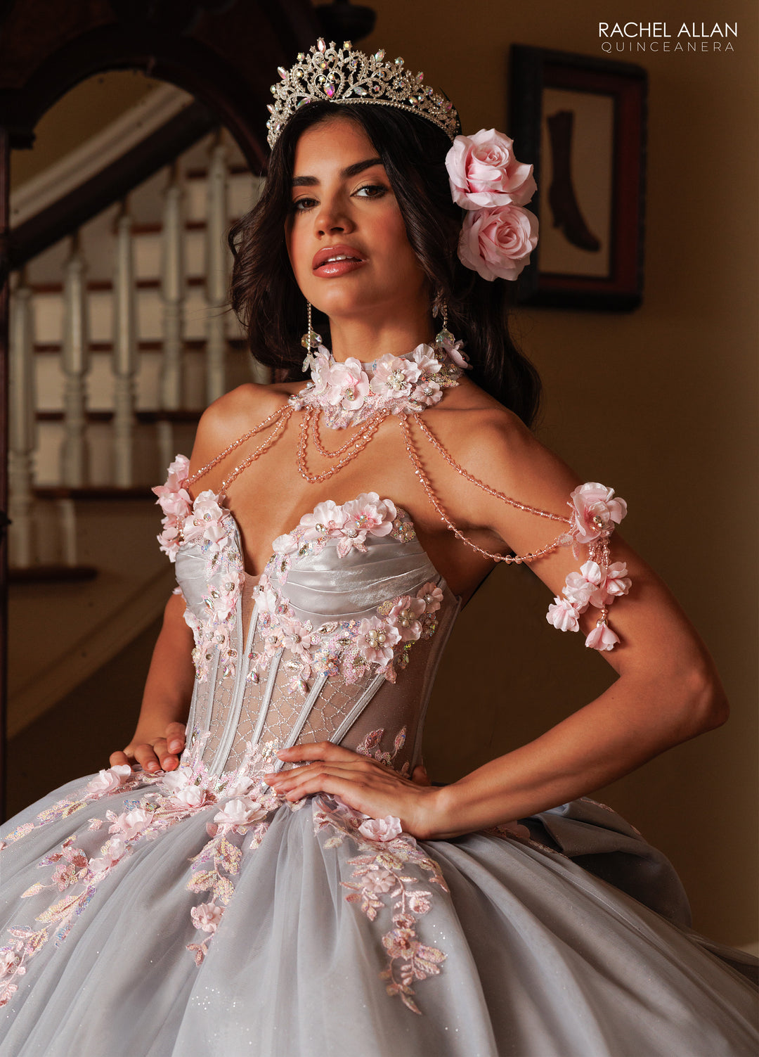 Choker Quinceanera Dress by Rachel Allan RQ3184