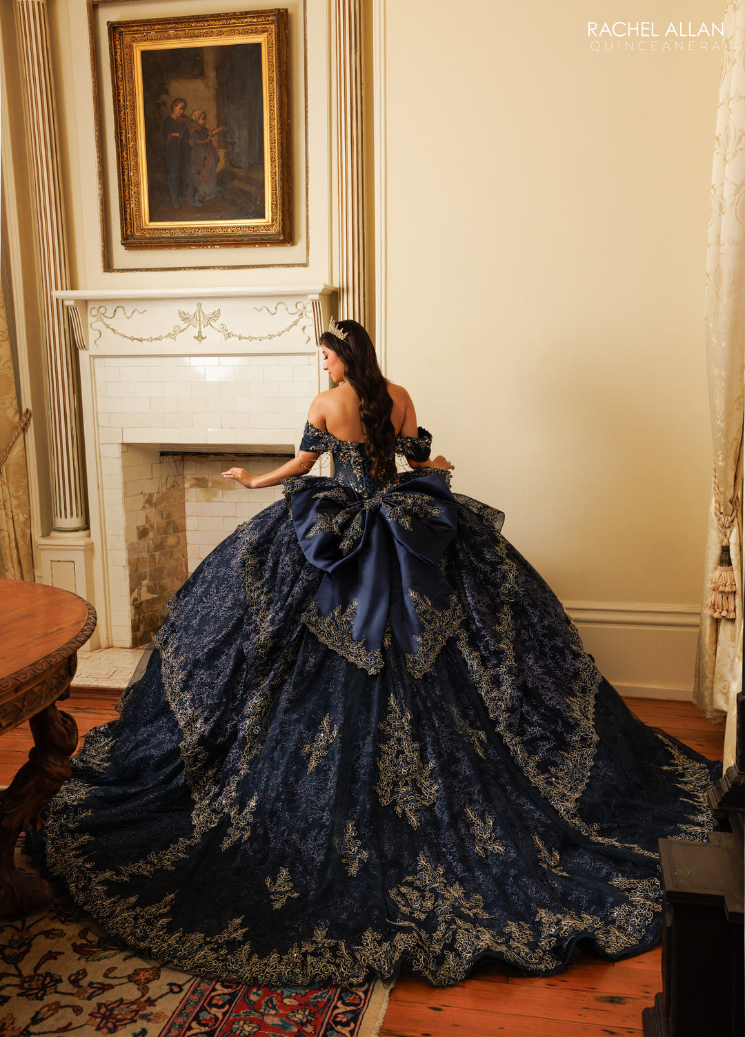 Off Shoulder Quinceanera Dress by Rachel Allan RQ3188
