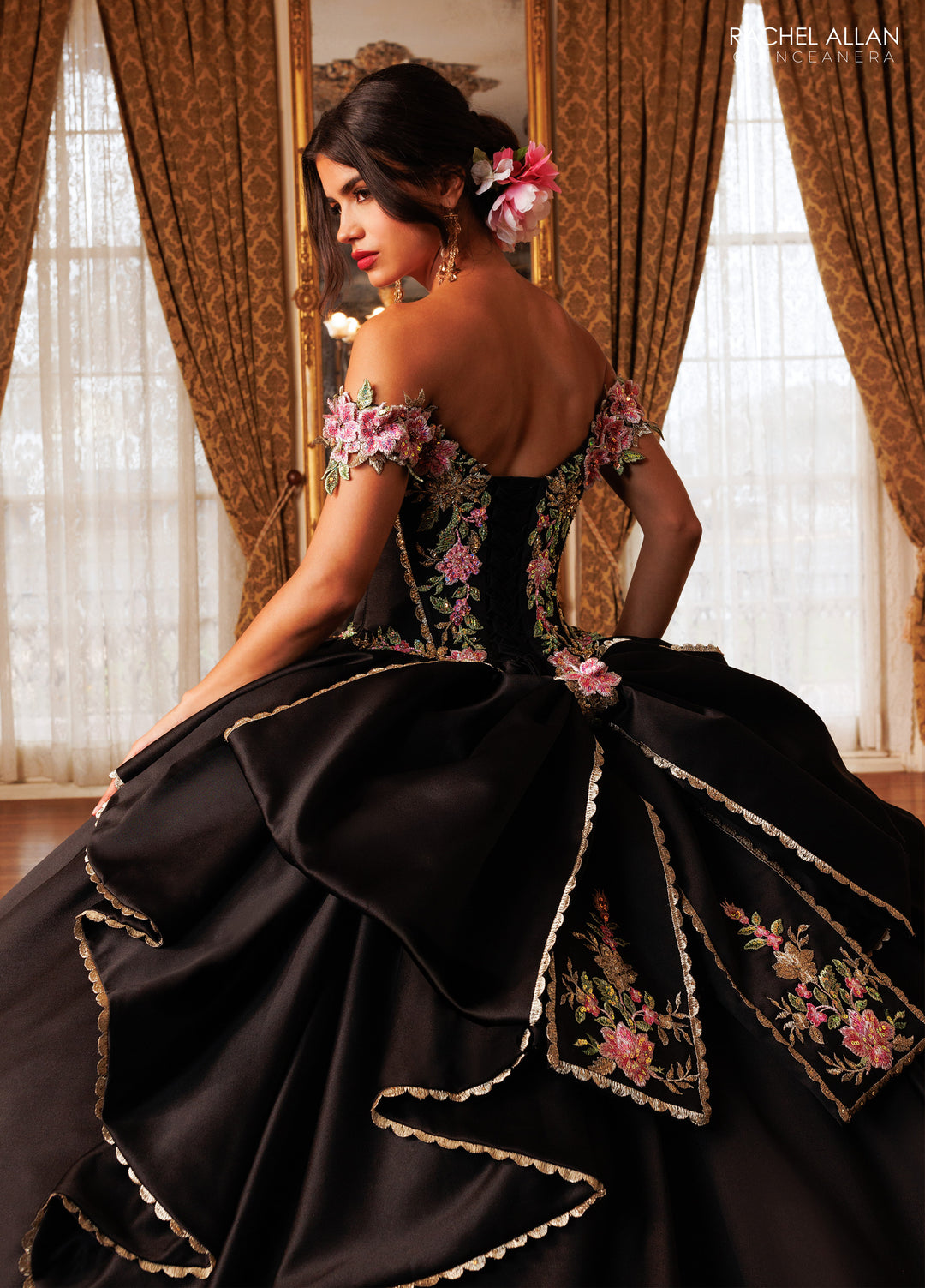 Off Shoulder Quinceanera Dress by Rachel Allan RQ5020