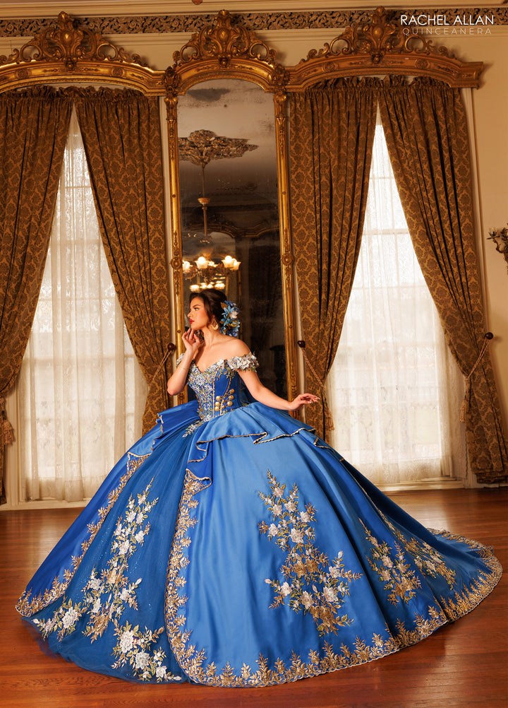Off Shoulder Quinceanera Dress by Rachel Allan RQ5020