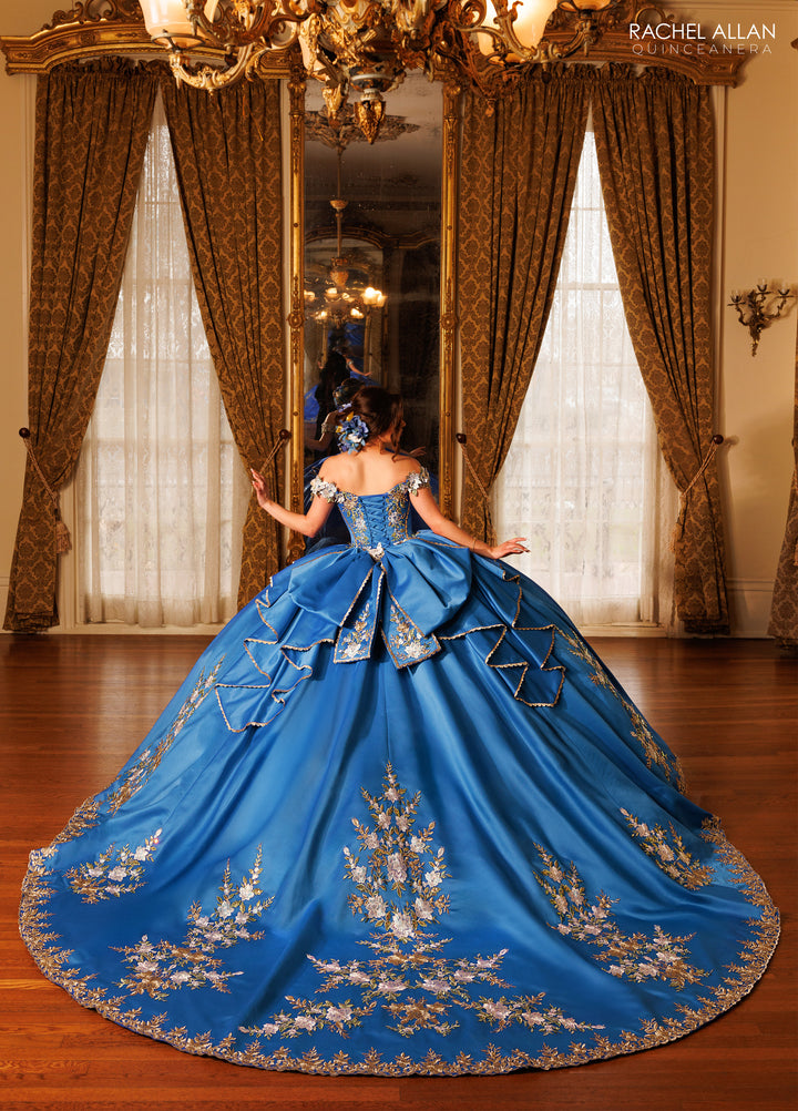 Off Shoulder Quinceanera Dress by Rachel Allan RQ5020