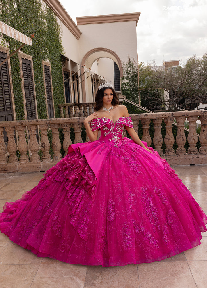 Off Shoulder Quinceanera Dress by Rachel Allan RQ6001