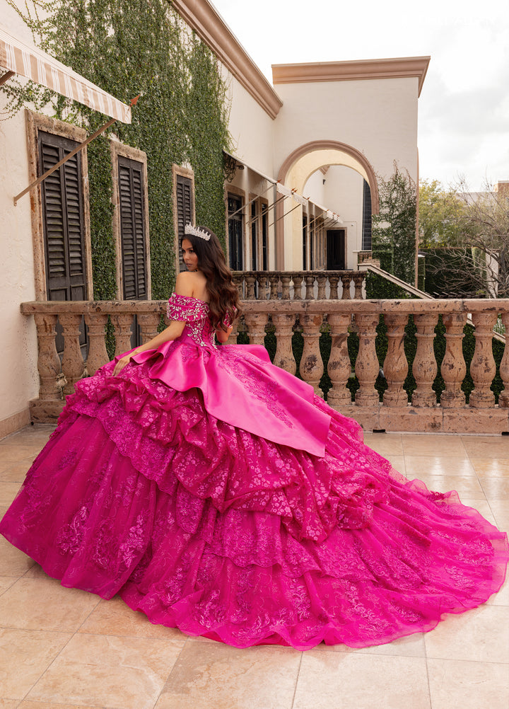 Off Shoulder Quinceanera Dress by Rachel Allan RQ6001