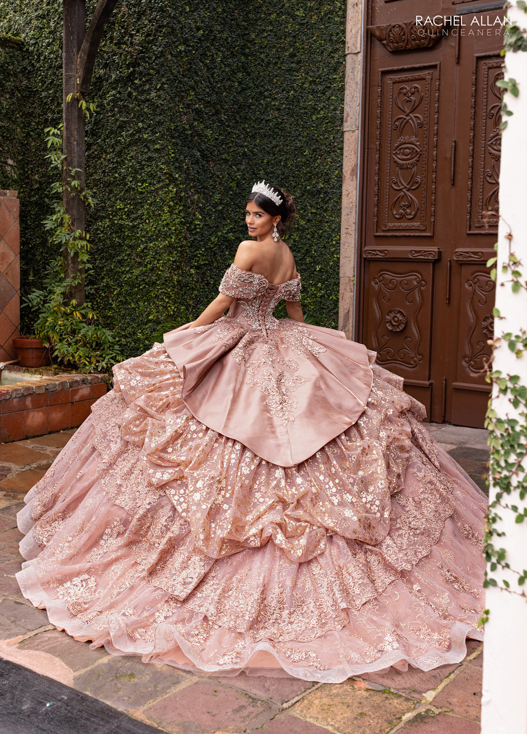 Off Shoulder Quinceanera Dress by Rachel Allan RQ6001