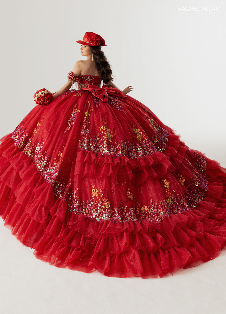 Off Shoulder Quinceanera Dress by Rachel Allan RQ6012