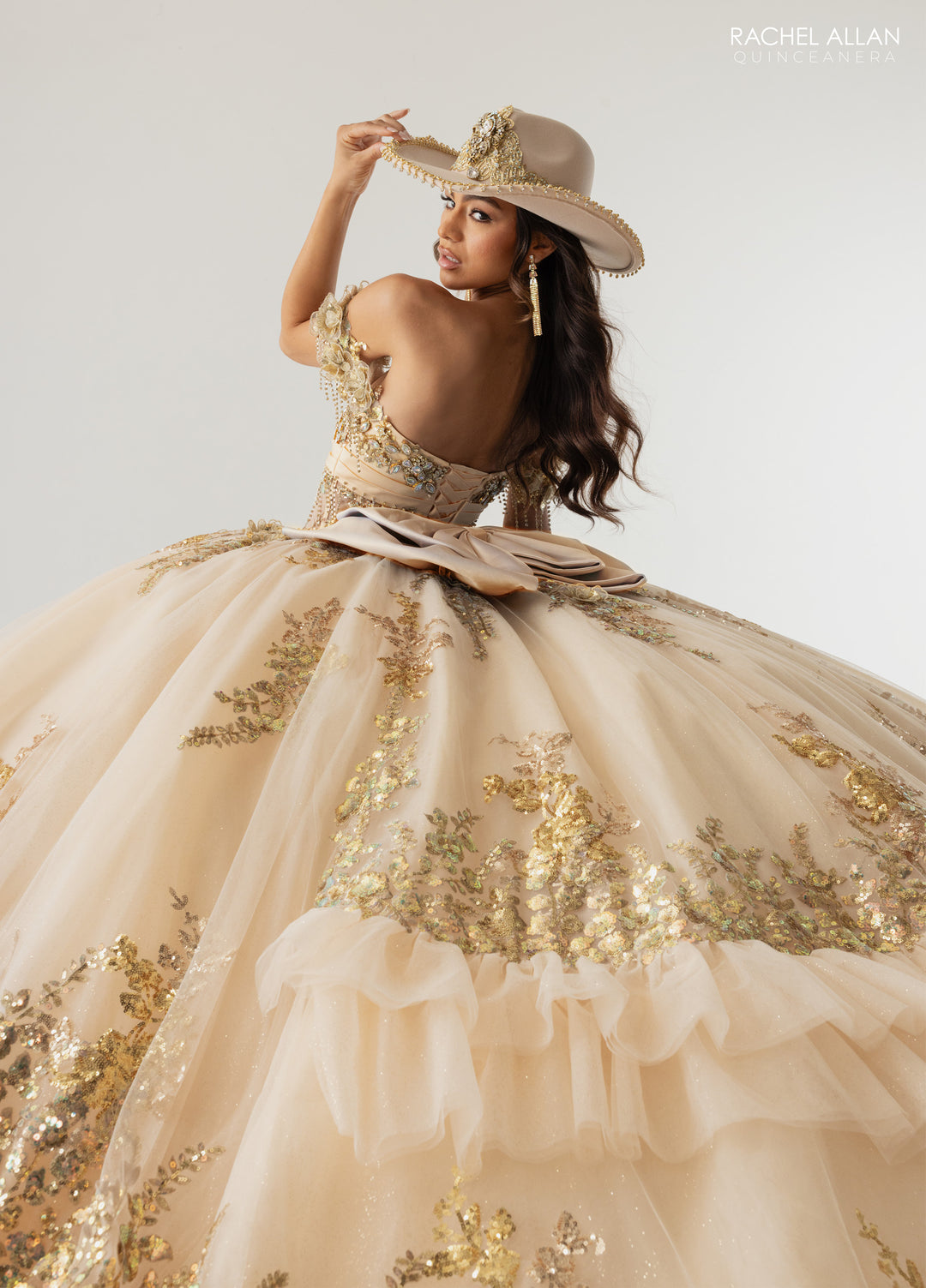 Off Shoulder Quinceanera Dress by Rachel Allan RQ6012