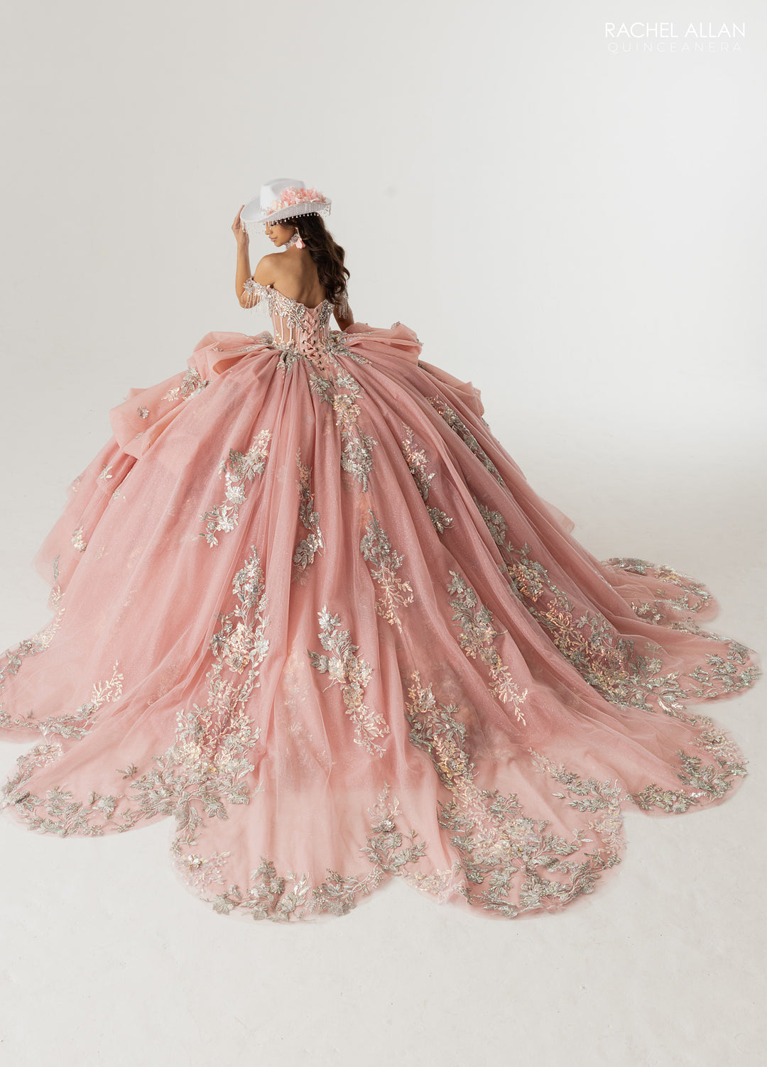 Off Shoulder Quinceanera Dress by Rachel Allan RQ6014