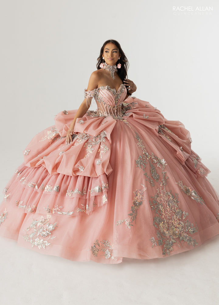 Off Shoulder Quinceanera Dress by Rachel Allan RQ6014