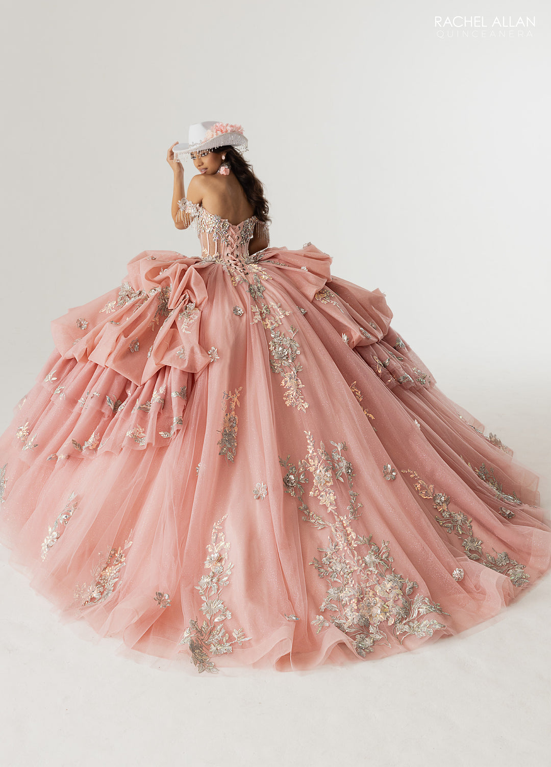 Off Shoulder Quinceanera Dress by Rachel Allan RQ6014