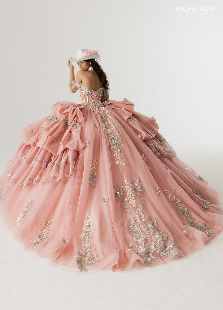 Off Shoulder Quinceanera Dress by Rachel Allan RQ6014