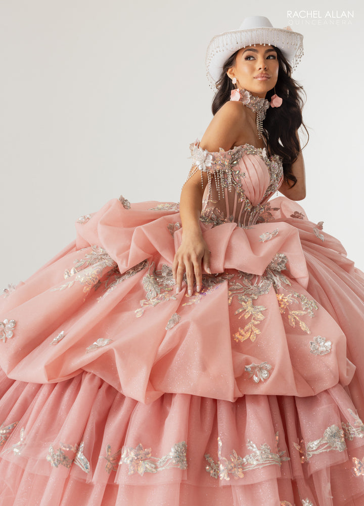 Off Shoulder Quinceanera Dress by Rachel Allan RQ6014