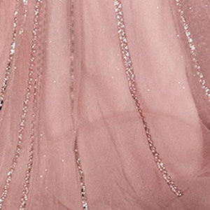 Glitter Strapless Mermaid Dress by Ladivine CD715