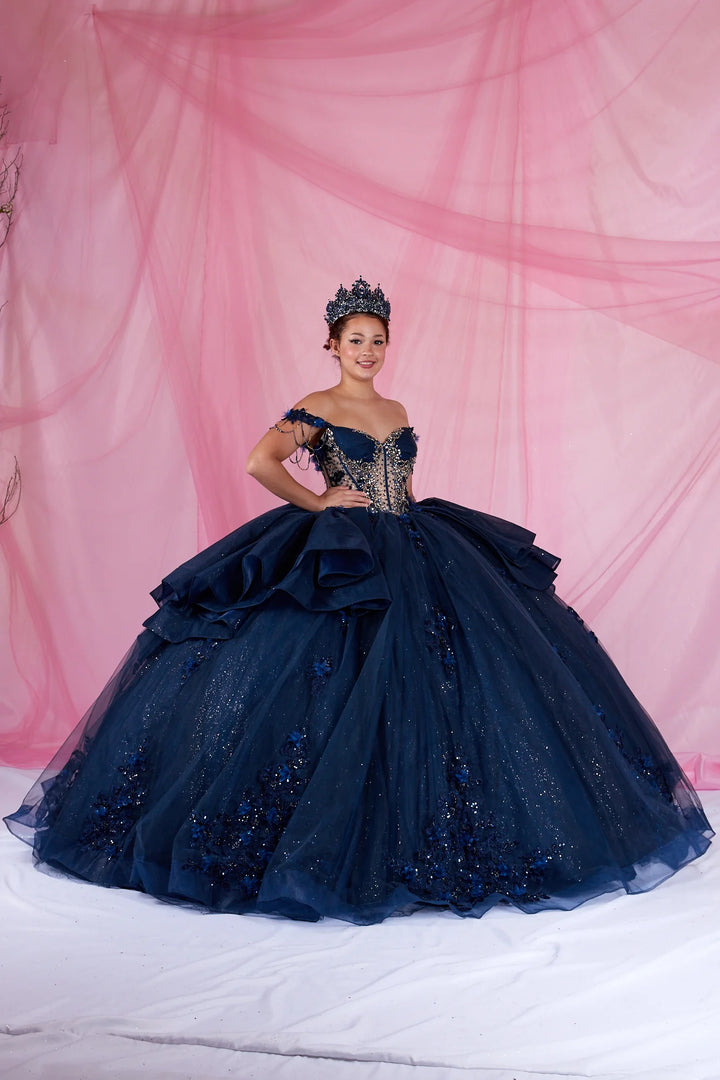 Sweetheart Layered Ball Gown by Calla SCL-30049