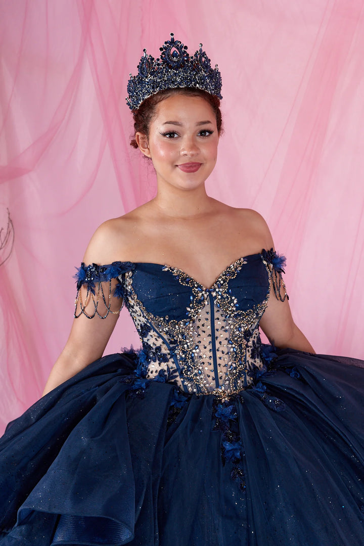 Sweetheart Layered Ball Gown by Calla SCL-30049