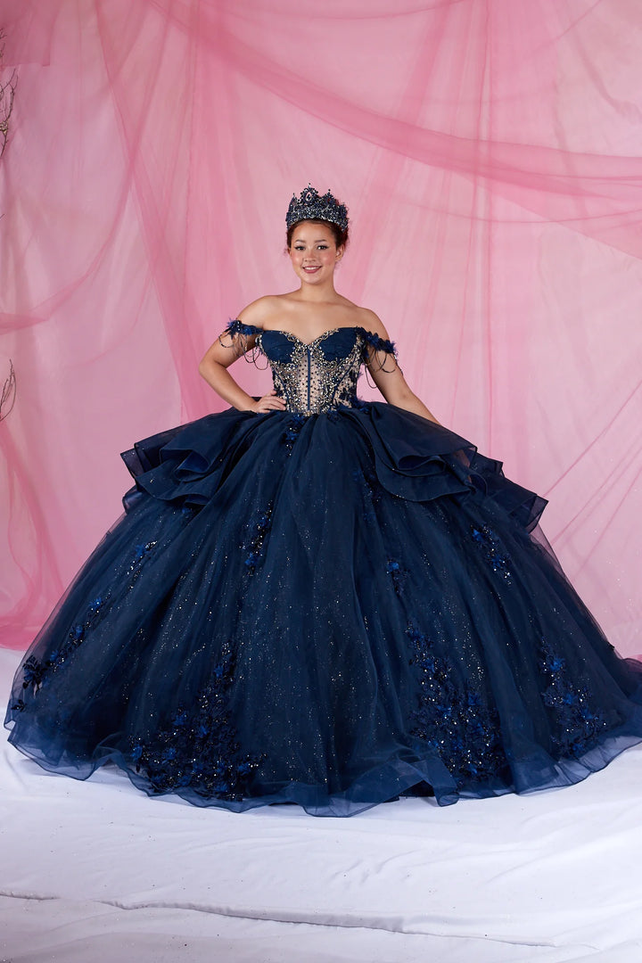 Sweetheart Layered Ball Gown by Calla SCL-30049