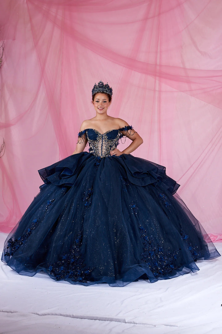 Sweetheart Layered Ball Gown by Calla SCL-30049
