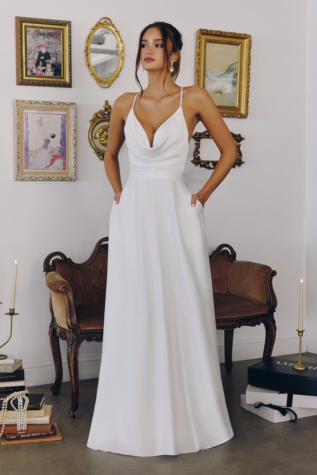 Amoris T714W Prom Dress - Off White | NewYorkDress Amoris T714W Prom Dress - Off White | NewYorkDress