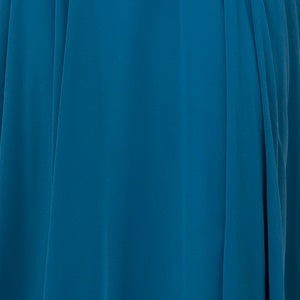 Beaded Satin Strapless Slit Gown by Poly USA 25152