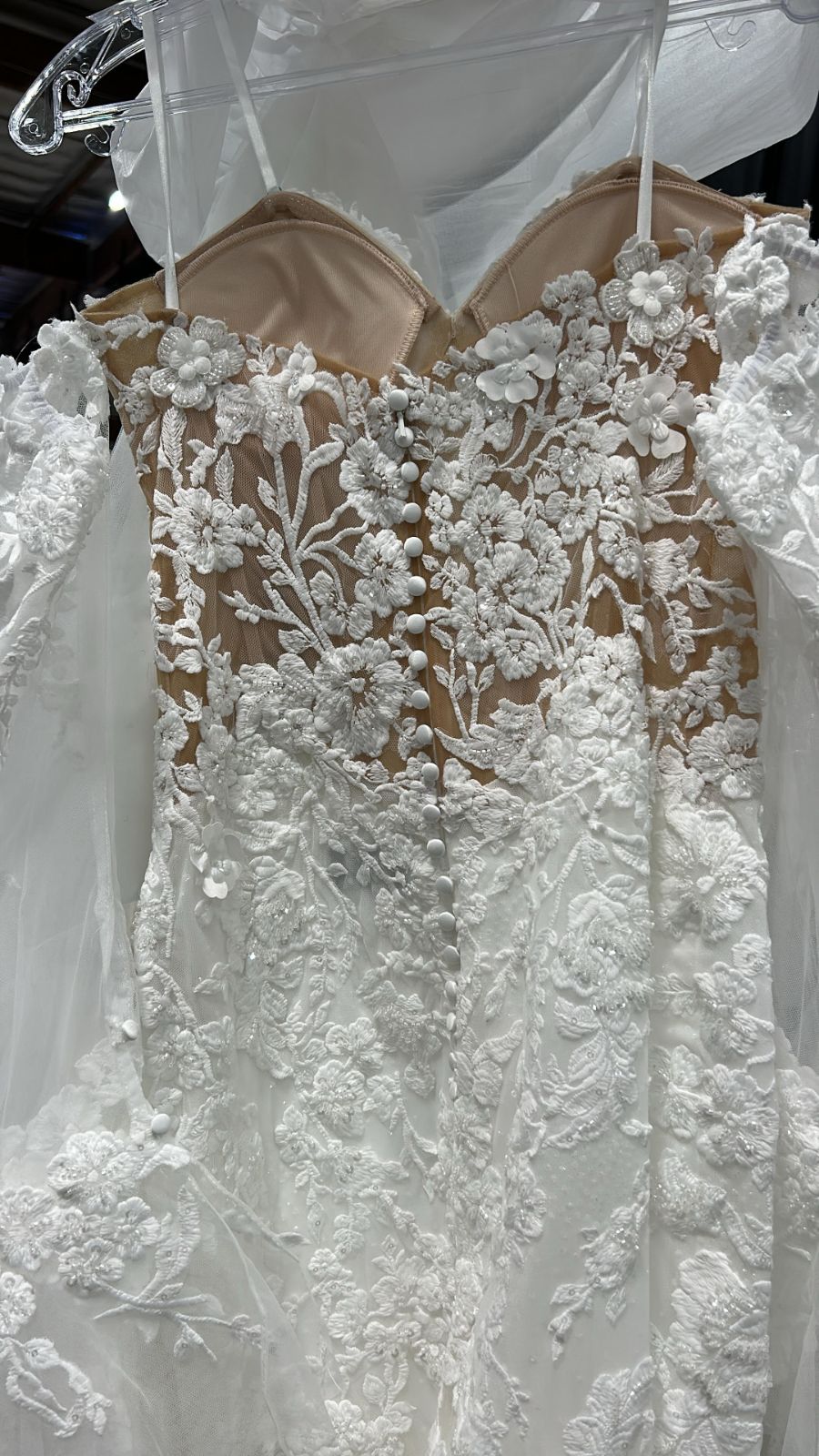 Long Sleeve Bridal Mermaid Dress by Ladivine WL065