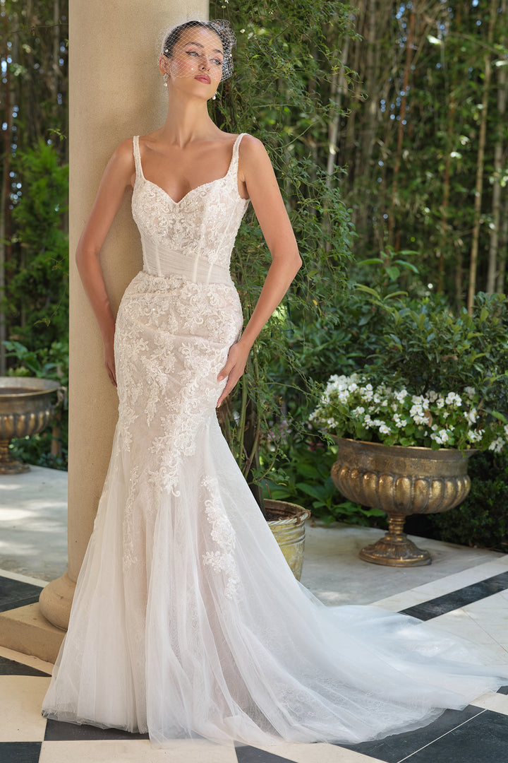 Sleeveless Bridal Mermaid Dress by Ladivine WL068