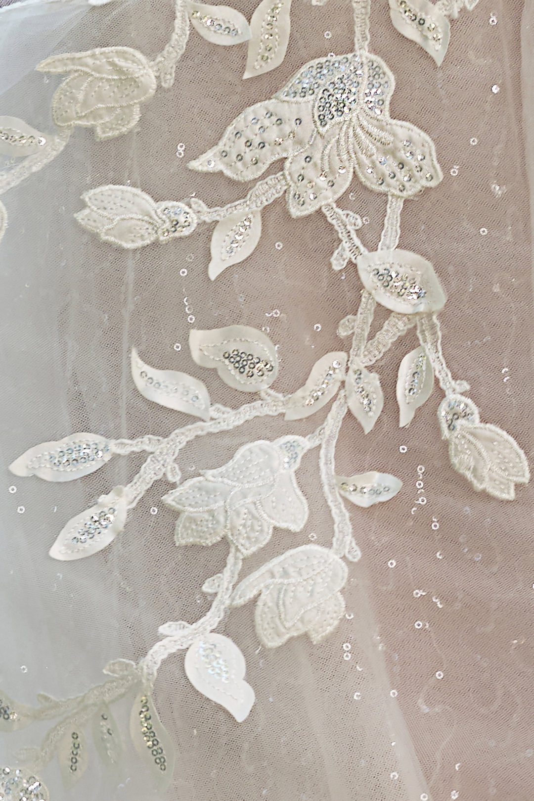 Applique Strapless Bridal Gown by Ladivine WL070