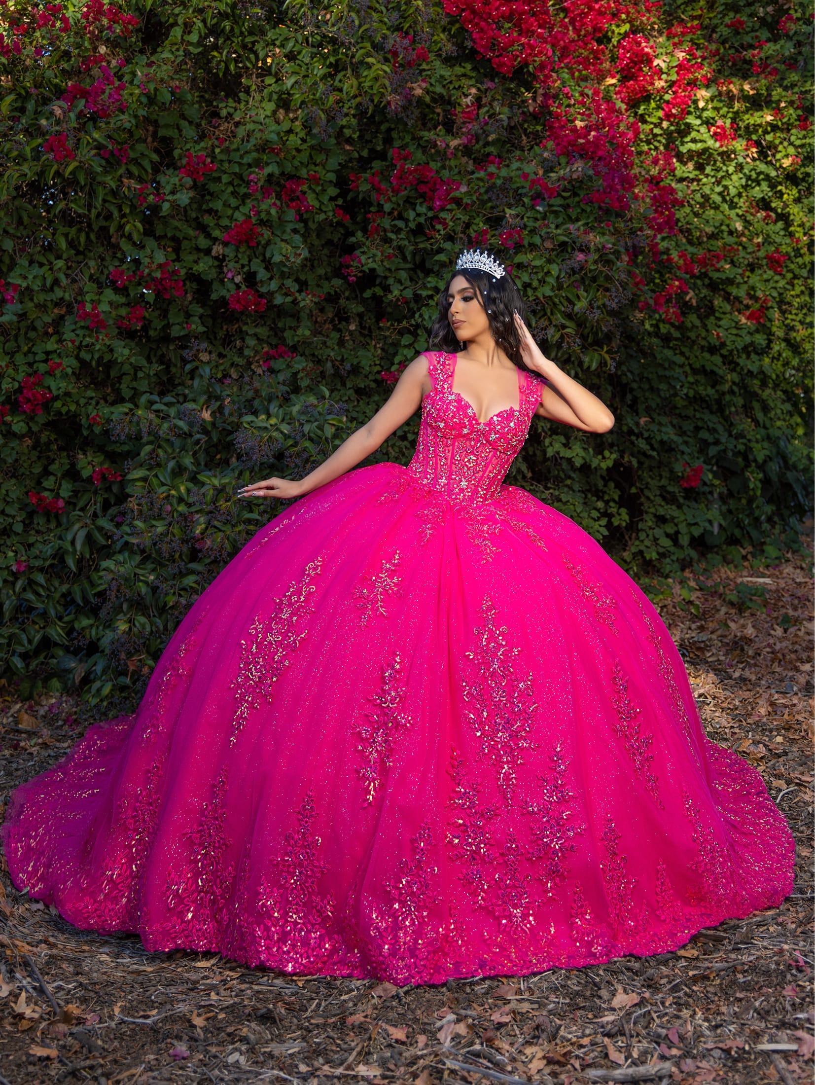 ワンピース yilon Luxury balloon dress Applique Convertible Ball Gown by LizLuo Quince 26091 – ABC