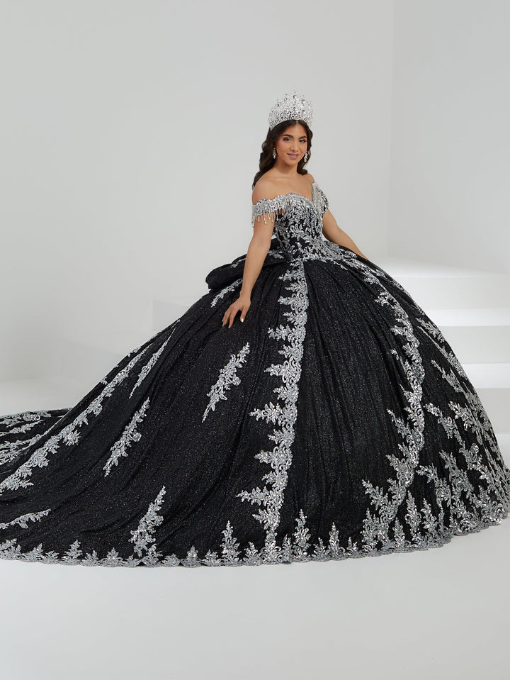 Applique Off Shoulder Quinceanera Dress by House of Wu 26060